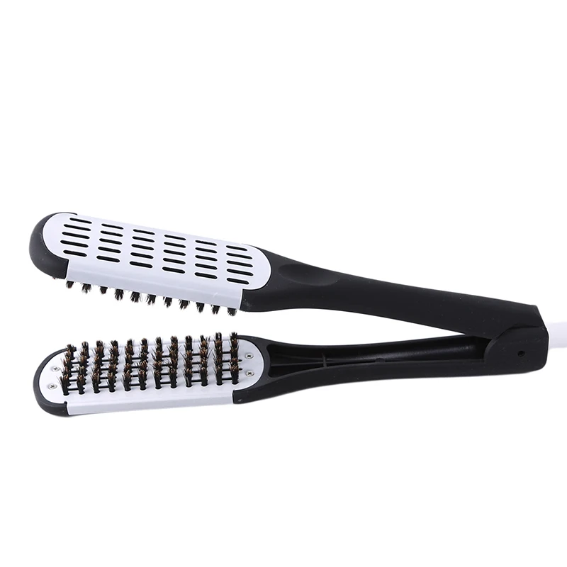 1PC 2022 New Hot Sale Hair Straightener Ceramic Straight Hair Double Brush V-shaped Comb Clip Painless Styling Tools
1PC 2022 New Hot Sale Hair Straightener Ceramic Straight Hair Double Brush V-shaped Comb Clip Painless Styling Tools