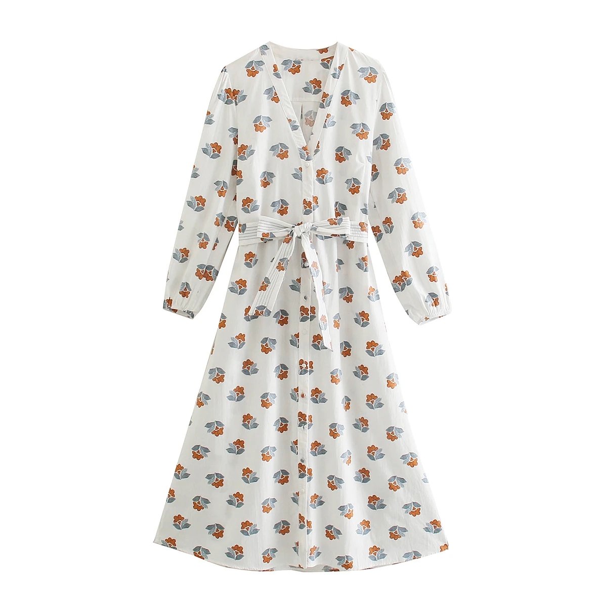 Casual V Neck Long Sleeve Midi Shirt Dresses DLQZ216 
Casual V Neck Long Sleeve Midi Shirt Dresses DLQZ216