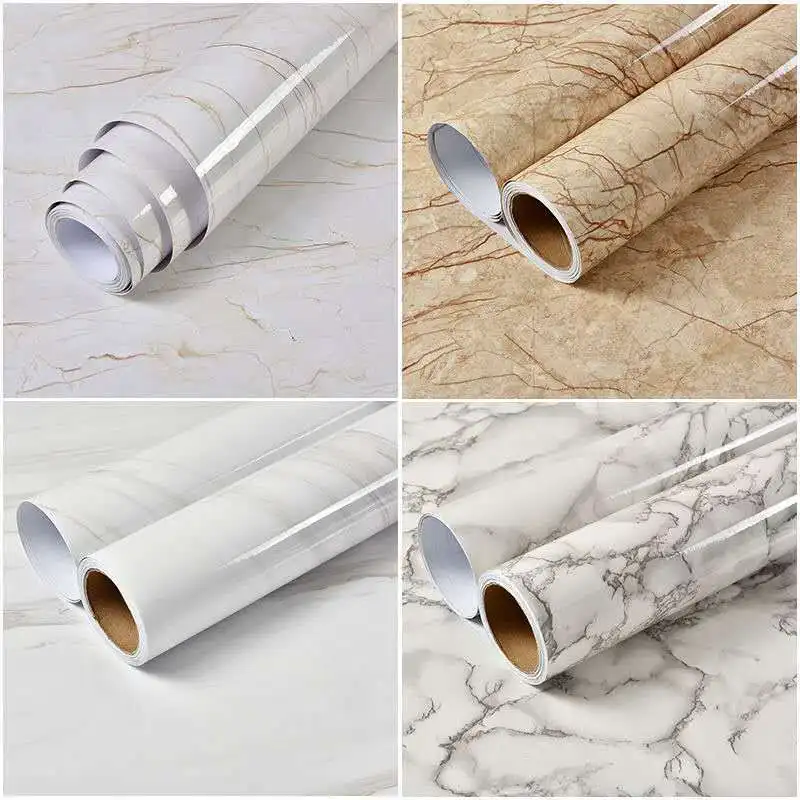 Vinyl Wallpapers Self-Adhesive Thickening Imitation Marble Wall Stickers Kitchen Waterproof And Oil Proof Home Decor Stickers
Vinyl Wallpapers Self-Adhesive Thickening Imitation Marble Wall Stickers Kitchen Waterproof And Oil Proof Home Decor Stickers