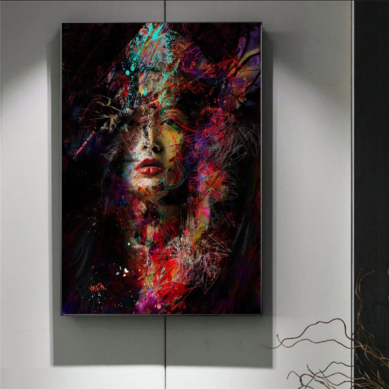 Abstract Graffiti Art Wall Oil Paintings Women Portrait Canvas Painting Pop Art Poster Print Picture for Living Room Home Design
Abstract Graffiti Art Wall Oil Paintings Women Portrait Canvas Painting Pop Art Poster Print Picture for Living Room Home Design