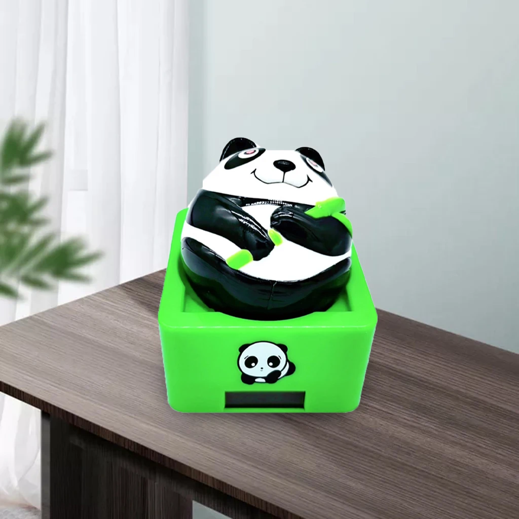 Solar Power Shaking Figure Solar Swinging Panda Car Interior Decoration Home/Office/Car Desk Ornament Kids Toys
Solar Power Shaking Figure Solar Swinging Panda Car Interior Decoration Home/Office/Car Desk Ornament Kids Toys