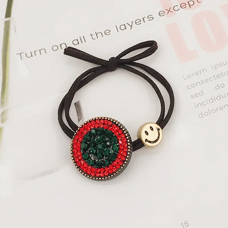 New hair band Korea Dongdaemun rhinestone hair rope hair ring holster hair accessories
New hair band Korea Dongdaemun rhinestone hair rope hair ring holster hair accessories