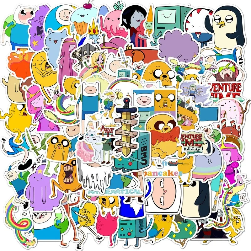 10/50/100PCS Adventure Time with Finn and Jake Cartoon Stickers Waterproof PVC Decal for Laptop Helmet Bicycle Luggage Car
10/50/100PCS Adventure Time with Finn and Jake Cartoon Stickers Waterproof PVC Decal for Laptop Helmet Bicycle Luggage Car