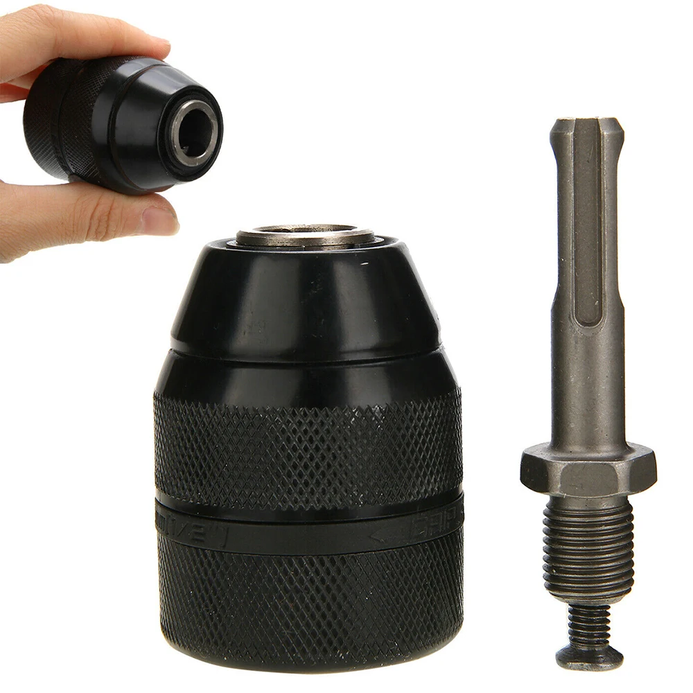 1/2-20UNF 2-13mm Professional Keyless Drill Chuck W/ SDS Adaptor Converter Tool
1/2-20UNF 2-13mm Professional Keyless Drill Chuck W/ SDS Adaptor Converter Tool