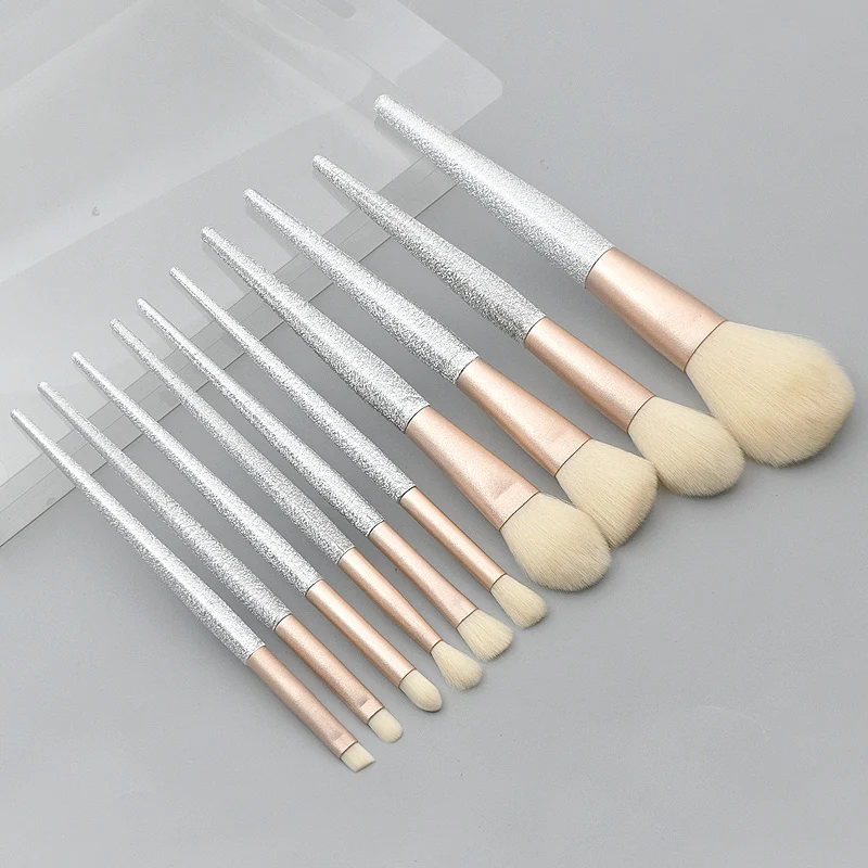 Fireflies Makeup Brushes (10PCS/SET) Silver/Gold Professional Brush Natural Hair Foundation Powder Blushes Free Shipping 
Fireflies Makeup Brushes (10PCS/SET) Silver/Gold Professional Brush Natural Hair Foundation Powder Blushes Free Shipping