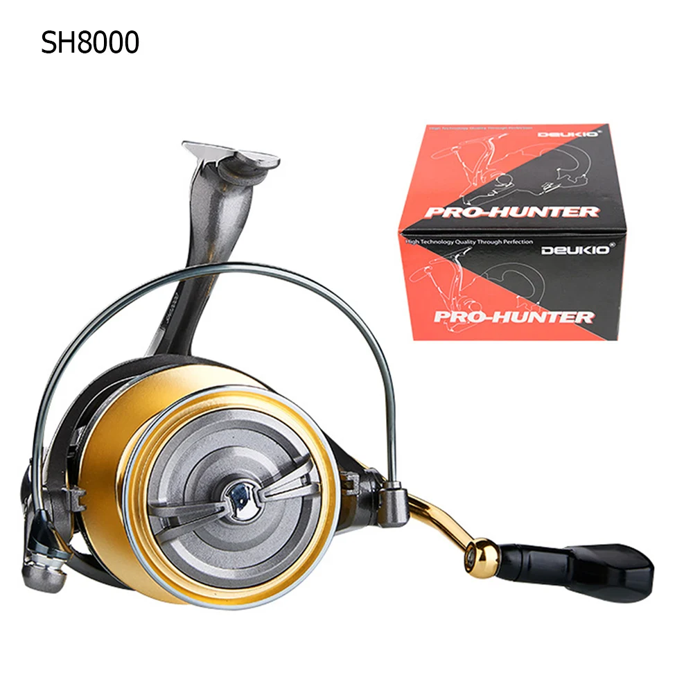 Spinning Fishing Reel Ultralight High Speed Powerful Fishing Reel Big Wire Cup Long Range Fishing Reel SH8000-12000 Series
Spinning Fishing Reel Ultralight High Speed Powerful Fishing Reel Big Wire Cup Long Range Fishing Reel SH8000-12000 Series