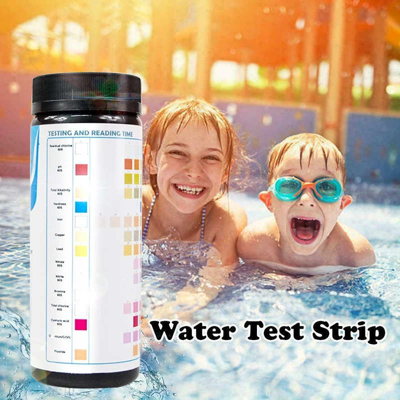 14-in-1 Drinking Water Test Kit Water Quality Test for Well and Tap Water 50/100pcs MD7
14-in-1 Drinking Water Test Kit Water Quality Test for Well and Tap Water 50/100pcs MD7