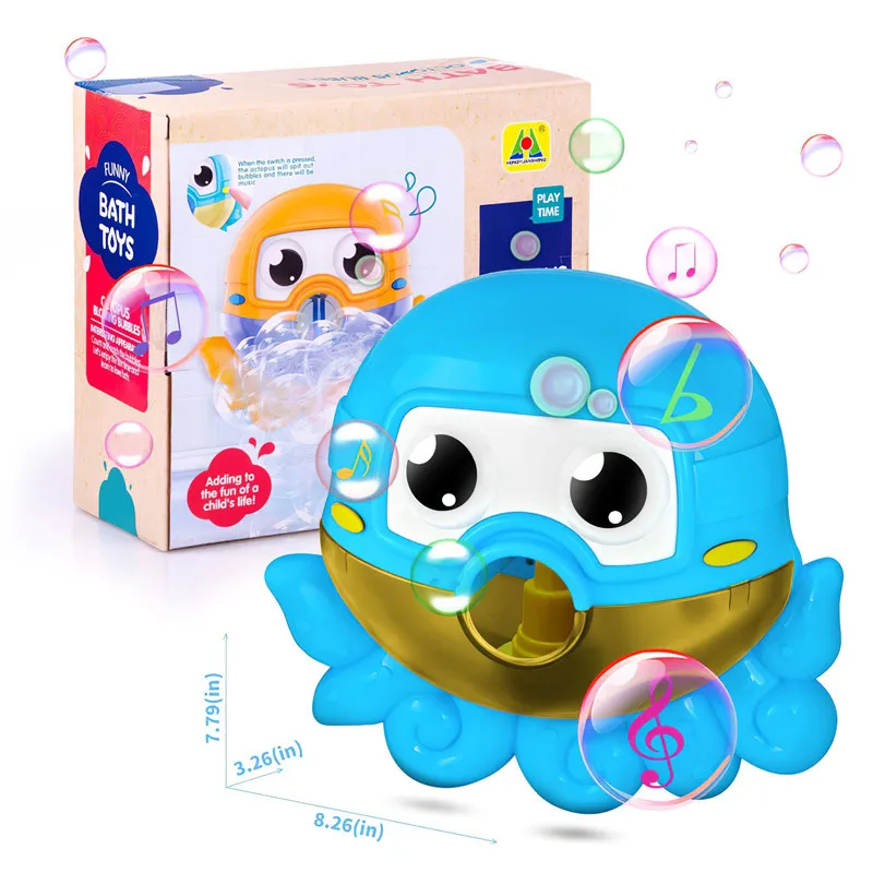 Christmas Gift Bubble Machine Frog Crabs Baby kids Bath Maker Swimming Bathtub Soap Water Toys for Children With Music U3
Christmas Gift Bubble Machine Frog Crabs Baby kids Bath Maker Swimming Bathtub Soap Water Toys for Children With Music U3