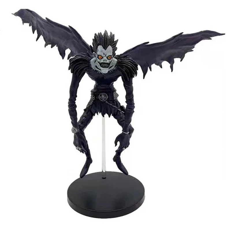 Death Note фигурка аниме Deathnote Ryuuku ПВХ Коллекционная модель игрушки куклы 7 "18 см черный
Death Note фигурка аниме Deathnote Ryuuku ПВХ Коллекционная модель игрушки куклы 7 "18 см черный