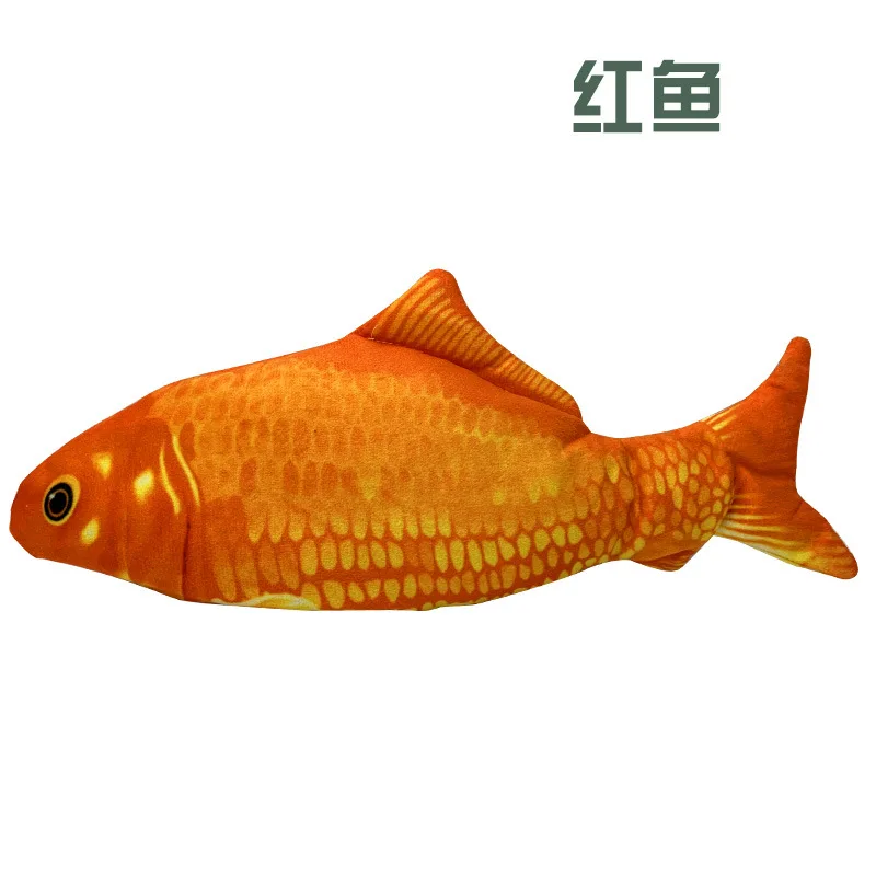 30CM Cat Toy Fish USB Electric Charging Simulation Dancing Jumping Moving Floppy Fish Cat Toy Electronic Fish For Cats Toys AIDA
30CM Cat Toy Fish USB Electric Charging Simulation Dancing Jumping Moving Floppy Fish Cat Toy Electronic Fish For Cats Toys AIDA