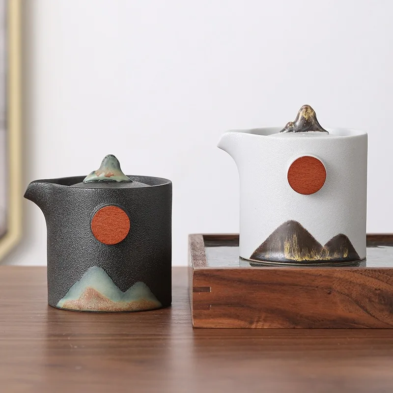 Японский дальний термостойкий горшок Ручная роспись керамическая посуда кунг-фу