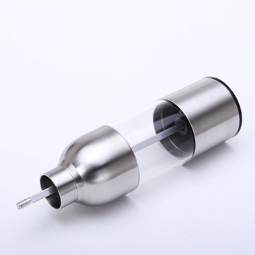 Stainless Steel Manual Salt Pepper Mill Spice Grinder Ceramic Grinding Core Milling Machine Kitchen Chili Grinder Cooking Tool
Stainless Steel Manual Salt Pepper Mill Spice Grinder Ceramic Grinding Core Milling Machine Kitchen Chili Grinder Cooking Tool