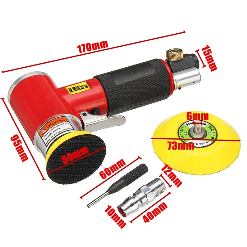 High-speed Sander Polisher Partial Core Pneumatic Polishing Machine Mini Pneumatic Sanding Machine With 2" and 3"tray
High-speed Sander Polisher Partial Core Pneumatic Polishing Machine Mini Pneumatic Sanding Machine With 2" and 3"tray