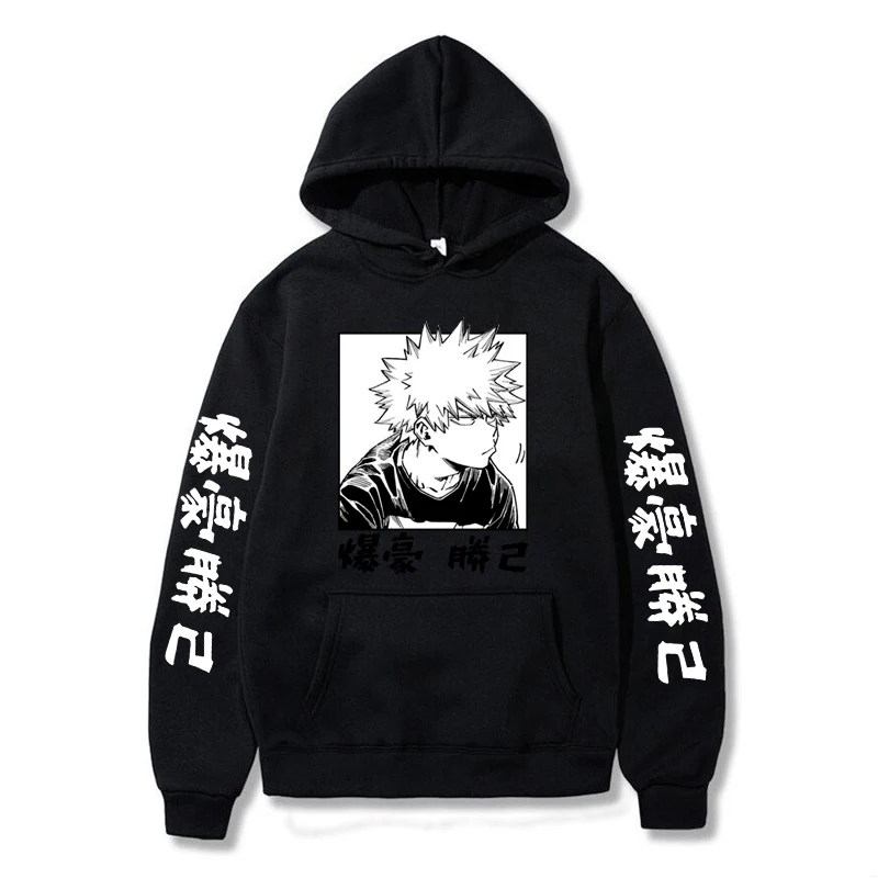 My Hero Academia Hoodie Men Unisex Japanese Anime Bakugou Katsuki Print Sportswear Casual Streetwear
My Hero Academia Hoodie Men Unisex Japanese Anime Bakugou Katsuki Print Sportswear Casual Streetwear