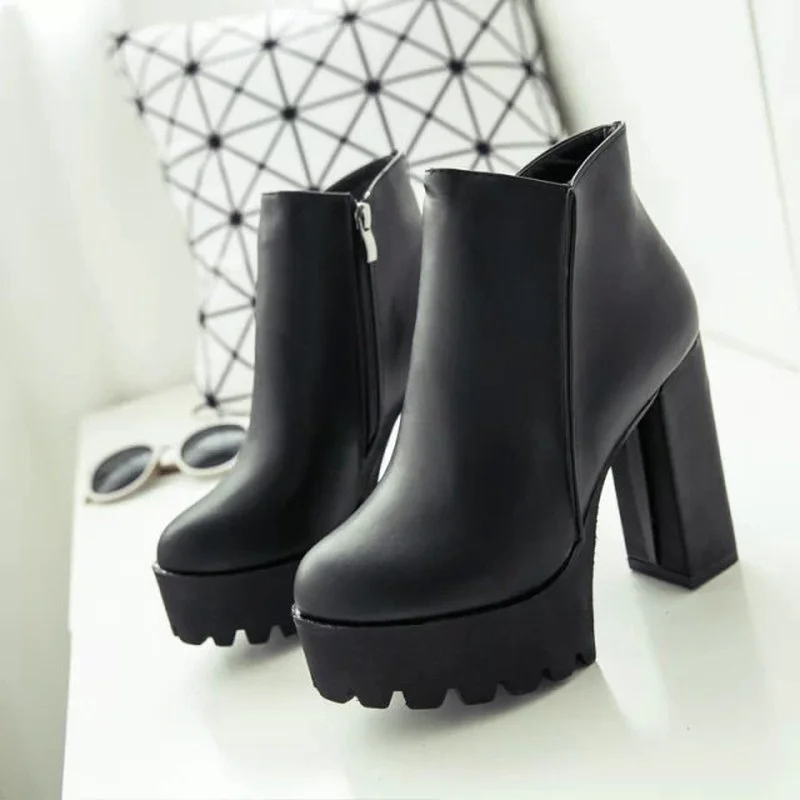 Sexy Ultra High Heels Shoes Woman Female Round Toe Boots Thick Heel Platform Women Shoes Ankle Boots 2021 new
Sexy Ultra High Heels Shoes Woman Female Round Toe Boots Thick Heel Platform Women Shoes Ankle Boots 2021 new