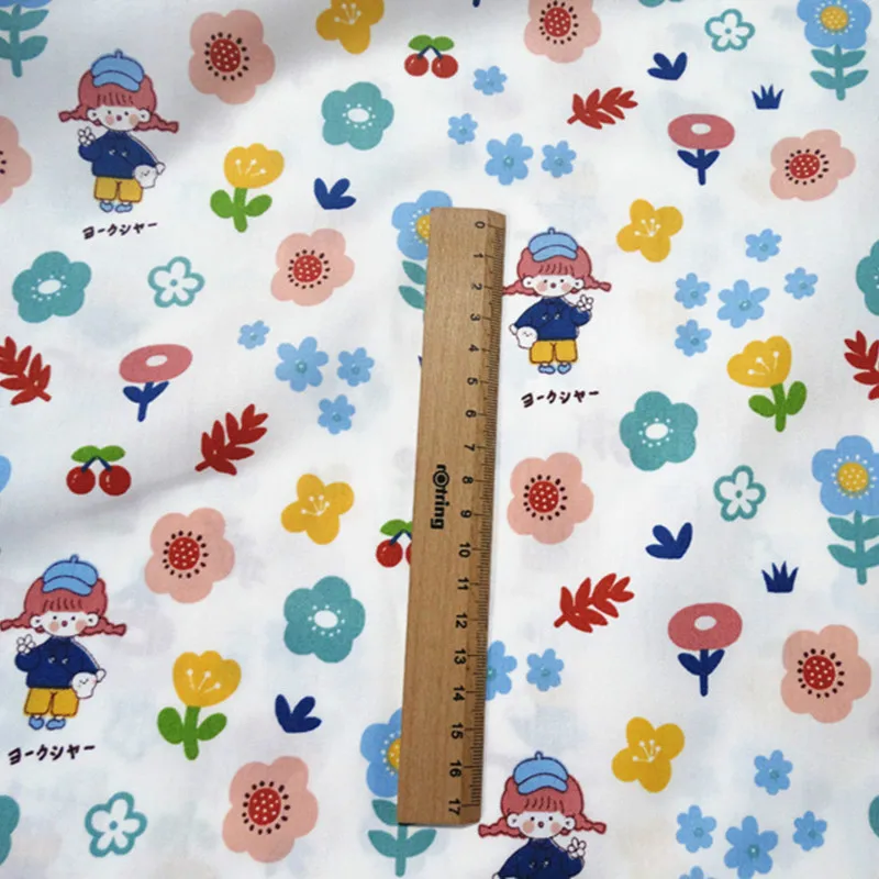 Printed Cotton Twill Fabric Cartoon Baby Cotton Fabric for DIY Sewing Bed Sheet Dress making cotton fabric
Printed Cotton Twill Fabric Cartoon Baby Cotton Fabric for DIY Sewing Bed Sheet Dress making cotton fabric