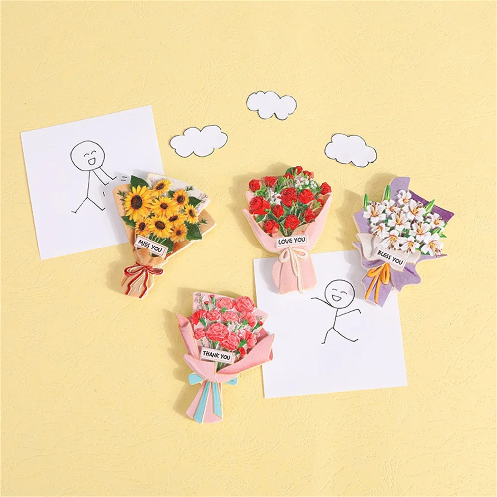 3D Resin Flower Fridge Magnet Refrigerator Lily Carnation Rose Sunflower Bouquet Refrigerator Magnetic Paste Refrigerator Paste
3D Resin Flower Fridge Magnet Refrigerator Lily Carnation Rose Sunflower Bouquet Refrigerator Magnetic Paste Refrigerator Paste