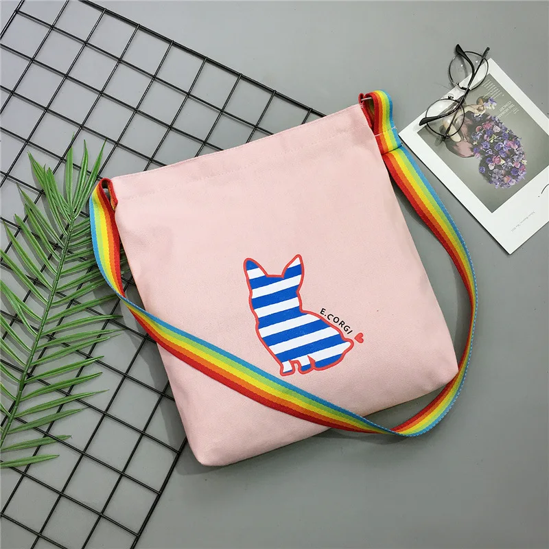New simple ladies bag canvas bag fashion casual college style shoulder bag ladies Korean student messenger bag shopping bag
New simple ladies bag canvas bag fashion casual college style shoulder bag ladies Korean student messenger bag shopping bag
