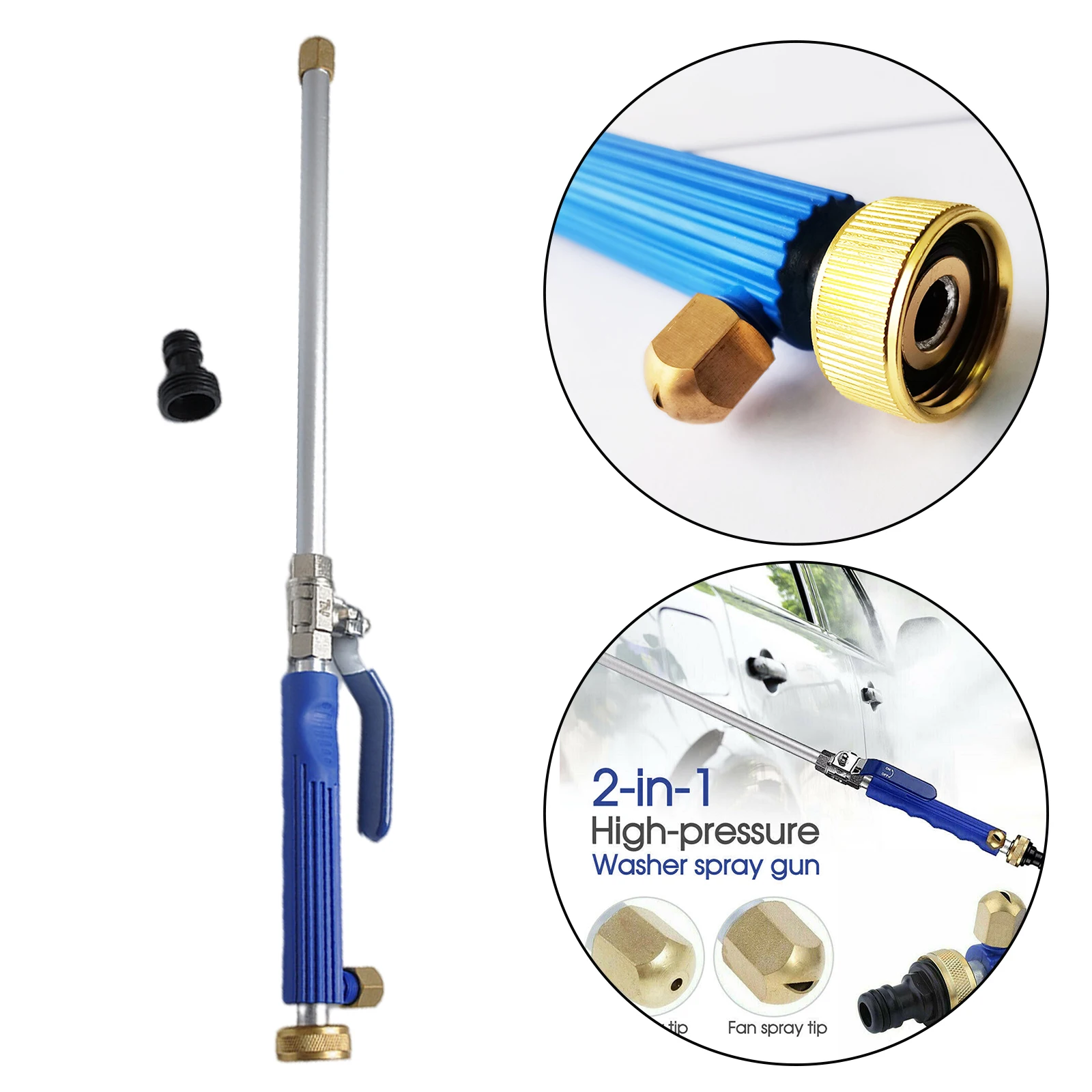 High-Pressure Metal Water Spray Gun Car Washer Cleaner Garden Hose Water Gun Sprinkler Foam Water Gun For Car Truck
High-Pressure Metal Water Spray Gun Car Washer Cleaner Garden Hose Water Gun Sprinkler Foam Water Gun For Car Truck