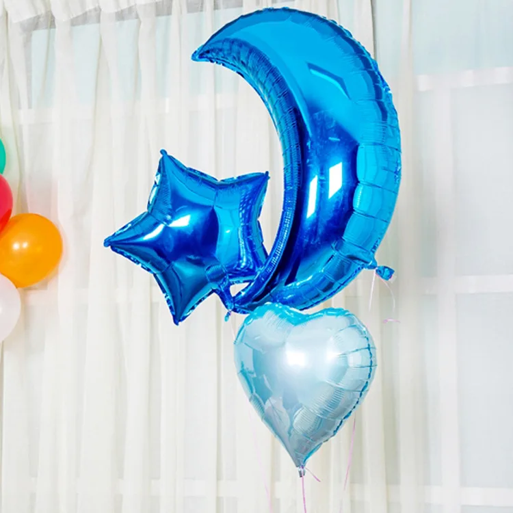 Cartoon hat 36 inch Large Moon Balloons Crescent Aluminum Moon Foil Balloon Festival Wedding Decorations
Cartoon hat 36 inch Large Moon Balloons Crescent Aluminum Moon Foil Balloon Festival Wedding Decorations