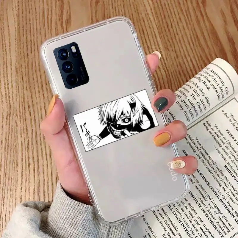 Tokyo Ghoul japanese anime Phone Case Transparent For OPPO A 3 5 33 7 8 52 9 11 32 53S F 9 11 Realme X T 7 50 7 PRO
Tokyo Ghoul japanese anime Phone Case Transparent For OPPO A 3 5 33 7 8 52 9 11 32 53S F 9 11 Realme X T 7 50 7 PRO
