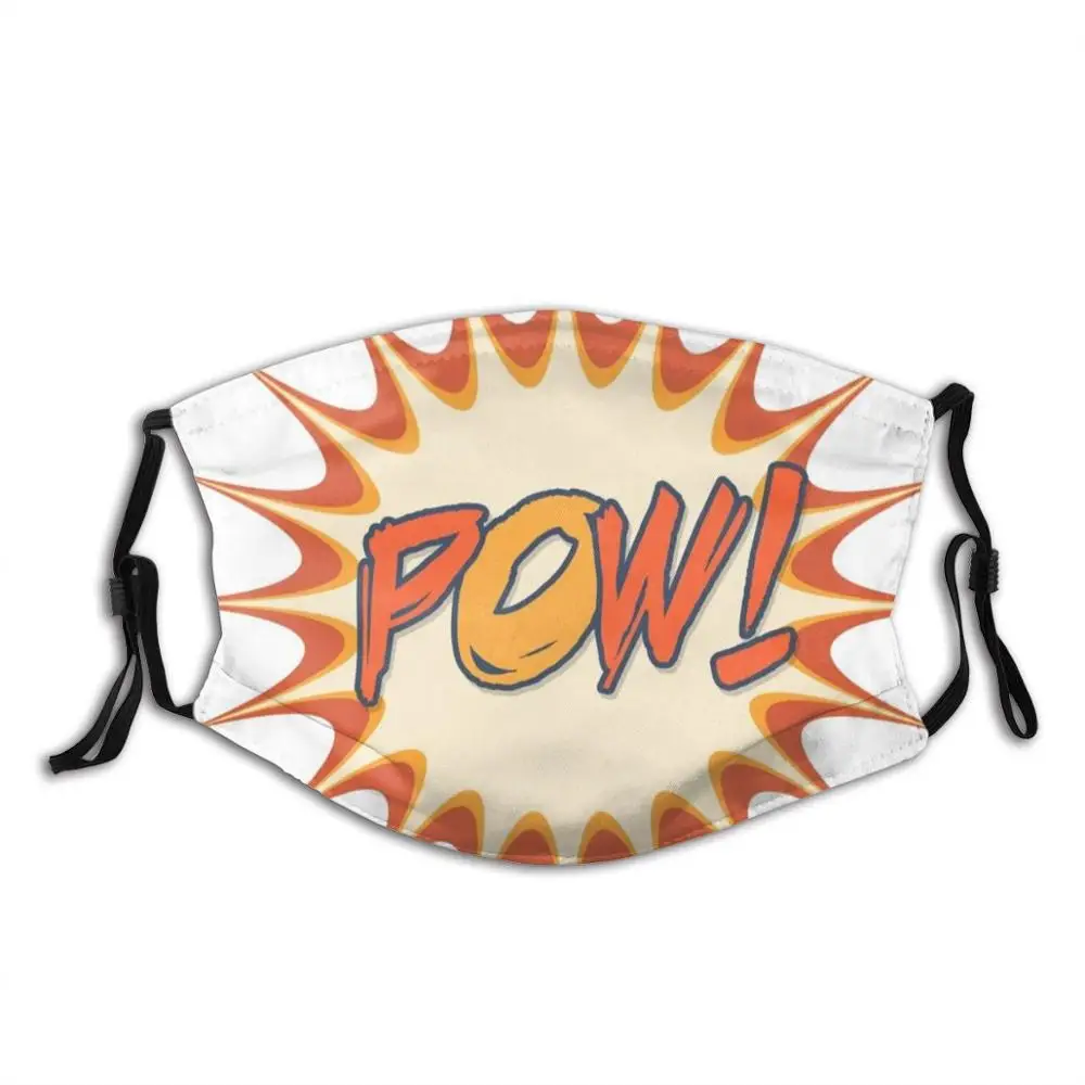 Pow! Оранжевые, синие, золотые винтажные комиксы, модные маски Pow, Мультяшные комиксы, декор детской комнаты, поп-арт Mid 
Pow! Оранжевые, синие, золотые винтажные комиксы, модные маски Pow, Мультяшные комиксы, декор детской комнаты, поп-арт Mid