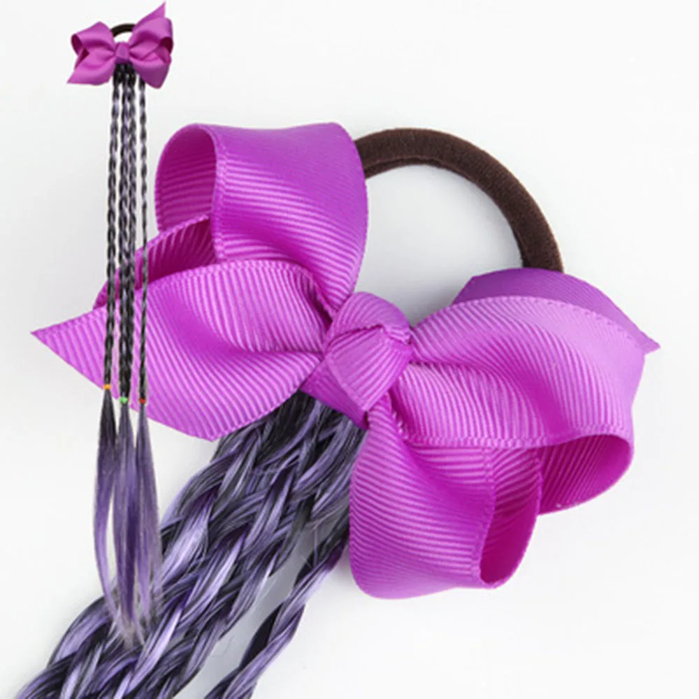 Hair Braid Extensions for Kids Girls,Fake Braids Ponytail Ties Headbands Colorful Wigs Twist Braid Rope with Bowknot
Hair Braid Extensions for Kids Girls,Fake Braids Ponytail Ties Headbands Colorful Wigs Twist Braid Rope with Bowknot