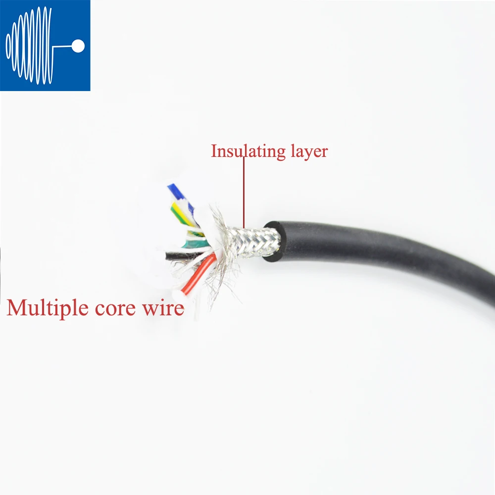 TRIUMPHCABLE RVVP 10M 2 * 0.12mm 2 * 0.2mm 2 * 0.3mm 2 * 0.5mm flexible drag chain shielded cable CNC cable PVC Jecket Black
TRIUMPHCABLE RVVP 10M 2 * 0.12mm 2 * 0.2mm 2 * 0.3mm 2 * 0.5mm flexible drag chain shielded cable CNC cable PVC Jecket Black
