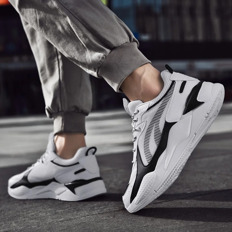 Sneaker Male Leisure Shoes White Sneakers Men Causal For Casual Fashion Light Breathable Solid Knitting Summer Spring 2020
Sneaker Male Leisure Shoes White Sneakers Men Causal For Casual Fashion Light Breathable Solid Knitting Summer Spring 2020
