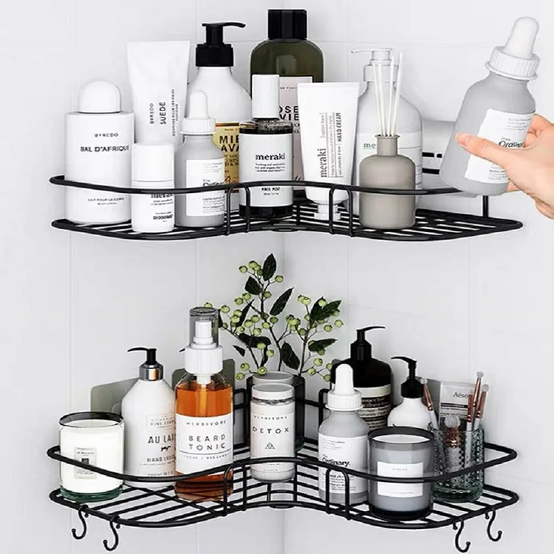 Bathroom Shelf Metal Shelf Storage Rack Stainless Steel Punch-Free Firm Shower Kitchen Fitted Wall Storage Organizer Rack
Bathroom Shelf Metal Shelf Storage Rack Stainless Steel Punch-Free Firm Shower Kitchen Fitted Wall Storage Organizer Rack