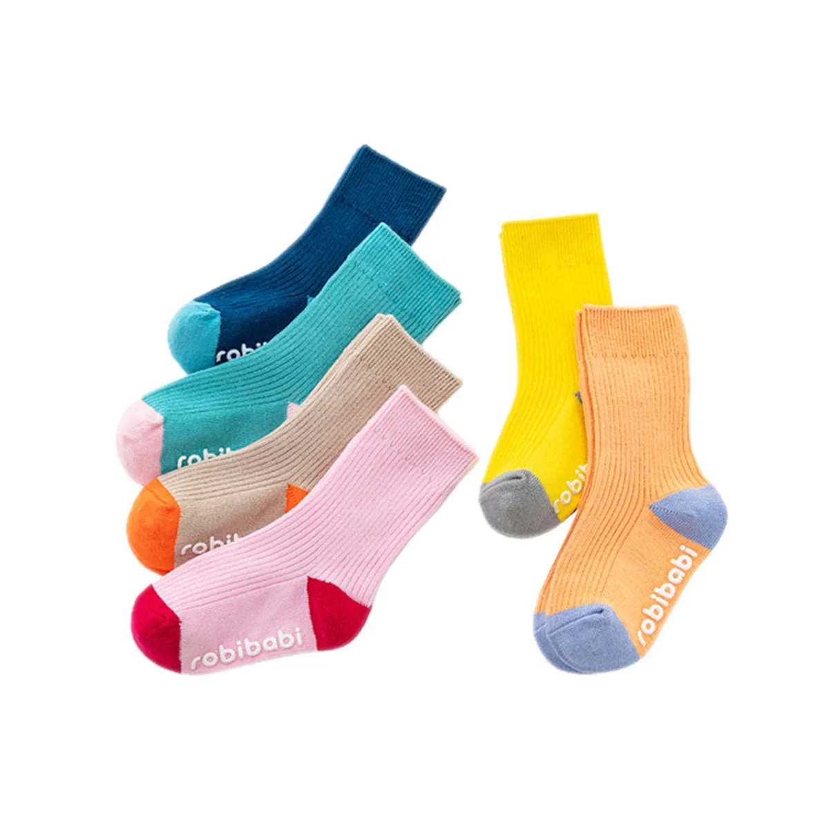 Spring Autumn Baby Bright Color Cotton Socks Fashion Casual Contrast Color Non Slip Mid Tube Socks
Spring Autumn Baby Bright Color Cotton Socks Fashion Casual Contrast Color Non Slip Mid Tube Socks