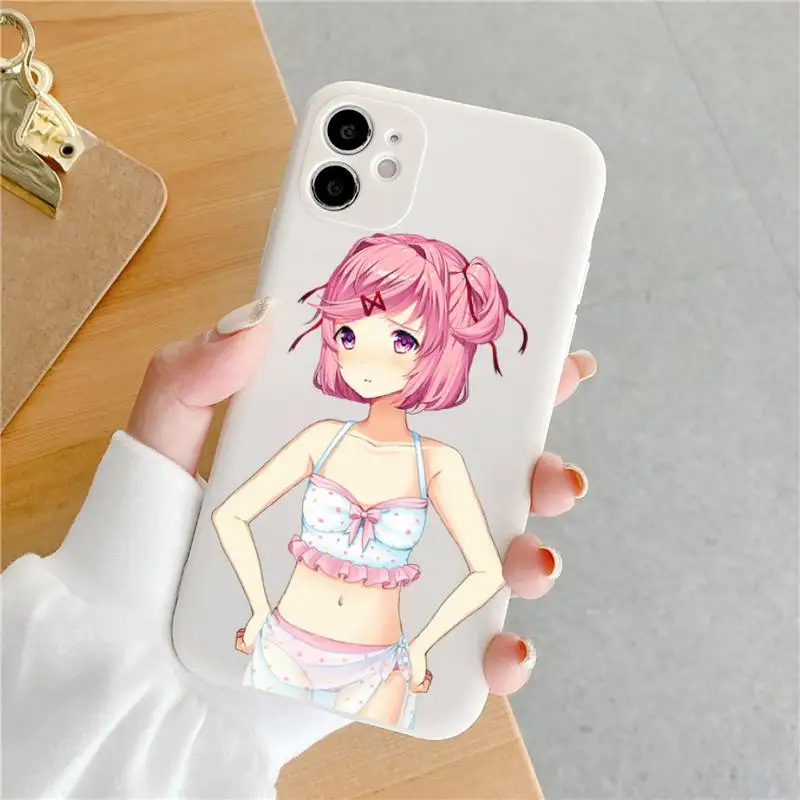 Doki Doki Literature Club Phone Case Candy Color for iPhone 6 6S 7 8 11 12 XS X SE 2020 XR mini pro Plus MAX funda
Doki Doki Literature Club Phone Case Candy Color for iPhone 6 6S 7 8 11 12 XS X SE 2020 XR mini pro Plus MAX funda