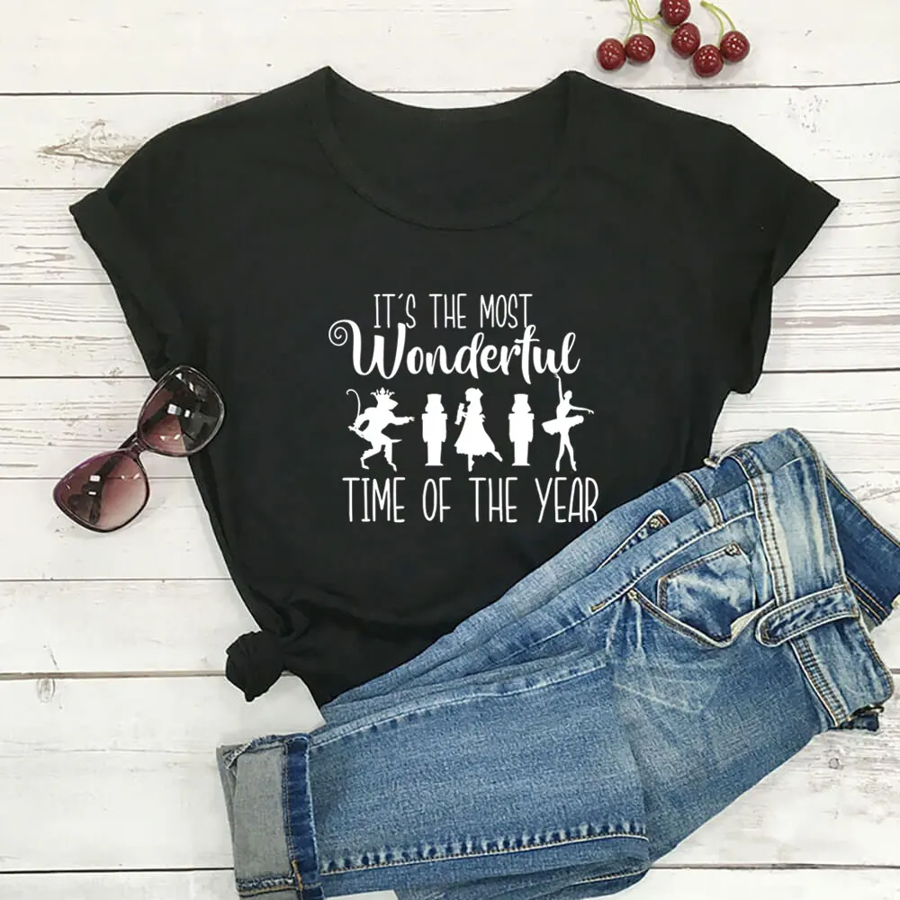 Wonderful Time Of The Year Christmas 100%Cotton Women Tshirt New Arrival Funny Unisex Winter Short Sleeve Top New Year Tee 
Wonderful Time Of The Year Christmas 100%Cotton Women Tshirt New Arrival Funny Unisex Winter Short Sleeve Top New Year Tee