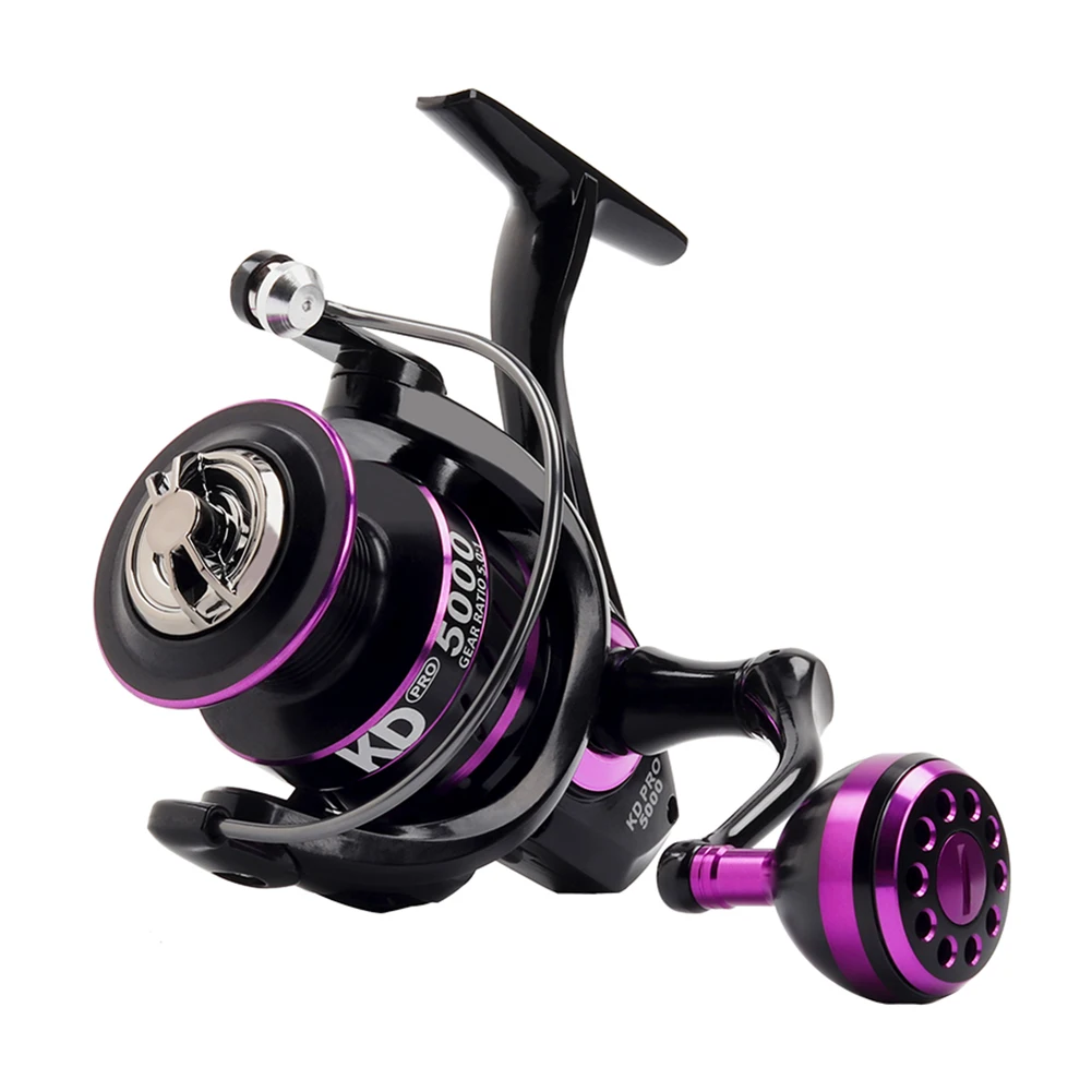 Spinning Reel KD KDIII Series Metal Fishing Reel 10KG Max Drag 6BB Lightweight Saltwater Freshwater Carp Fishing Reel Tackle
Spinning Reel KD KDIII Series Metal Fishing Reel 10KG Max Drag 6BB Lightweight Saltwater Freshwater Carp Fishing Reel Tackle