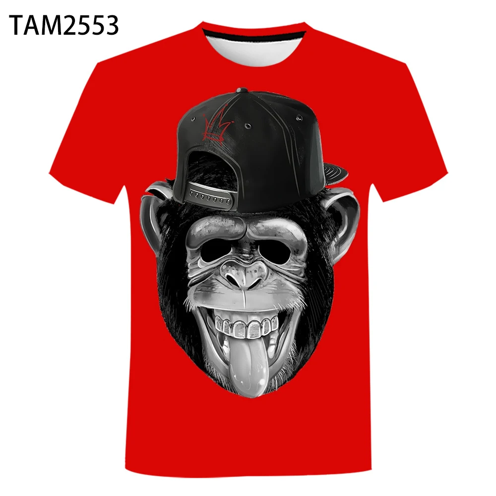 2021 Summer Children's T-Shirt 3D Printing Funny Cartoon Animal Men's Short Sleeve Top
2021 Summer Children's T-Shirt 3D Printing Funny Cartoon Animal Men's Short Sleeve Top