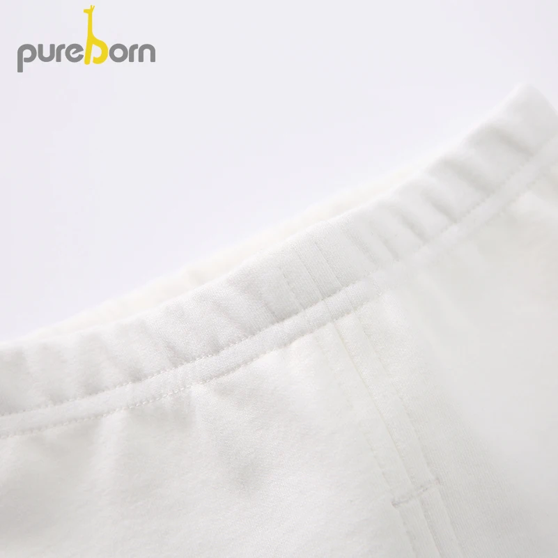 Брюки для девочек Pureborn хлопковые леггинсы в полоску длиной до щиколотки | Мать и