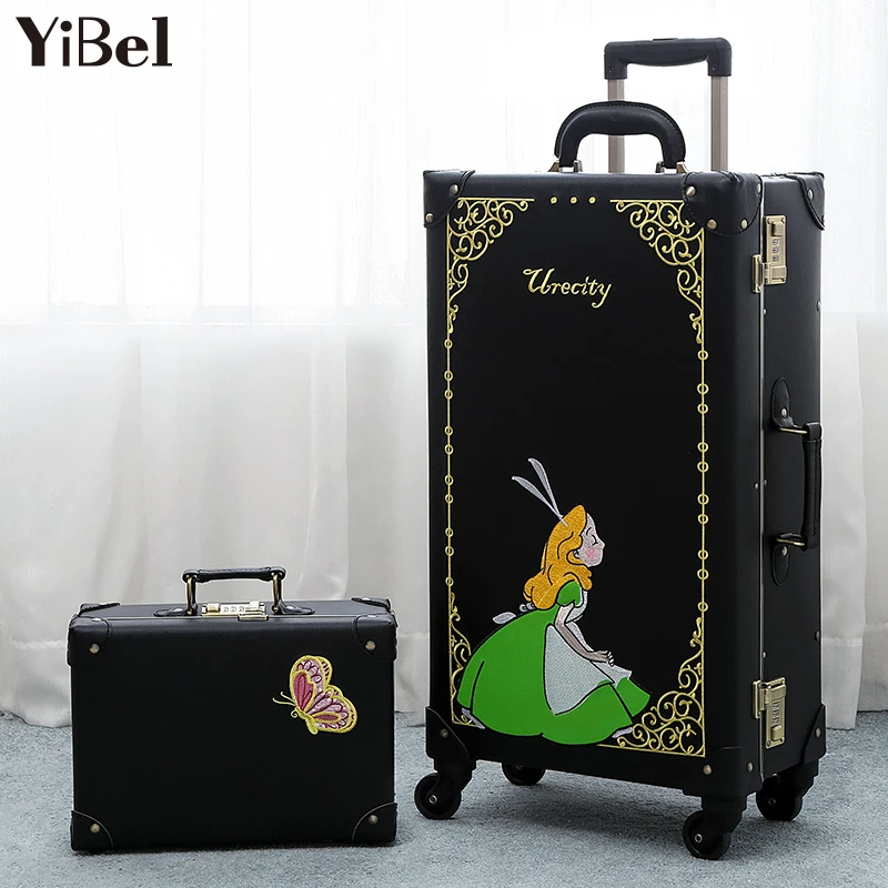 20/22/24/26/28inch British New Rolling PU Luggage Travel Suitcase Handmade Waterproof Business Women Fashion Trolley Wheel Case
20/22/24/26/28inch British New Rolling PU Luggage Travel Suitcase Handmade Waterproof Business Women Fashion Trolley Wheel Case