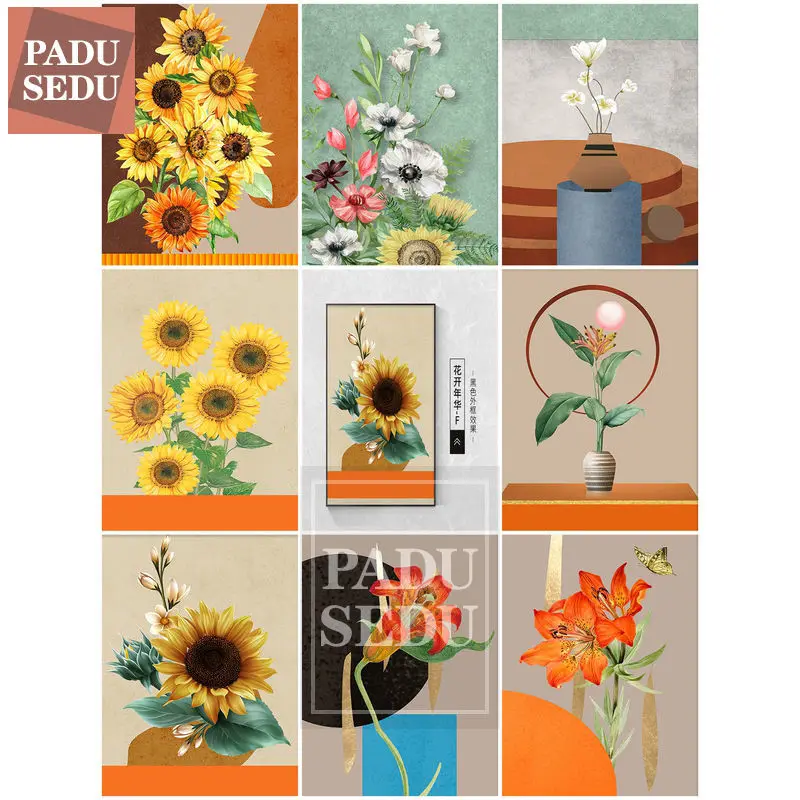 New DIY 5D Diamond Painting Flower Full Set Square Daimond Mosaic Cross Stitch Kits Embroidery Sale Decor Home Living Room Gifts
New DIY 5D Diamond Painting Flower Full Set Square Daimond Mosaic Cross Stitch Kits Embroidery Sale Decor Home Living Room Gifts