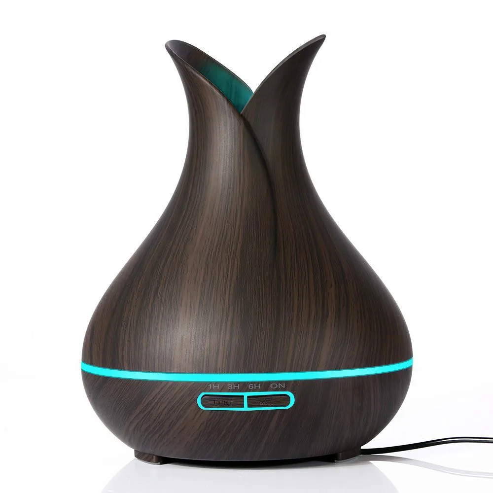 Aroma Essential Oil Diffuser 400ml Ultrasonic Cool Mist Humidifier for Home Yoga Office Spa Bedroom Baby Room | Дом и сад