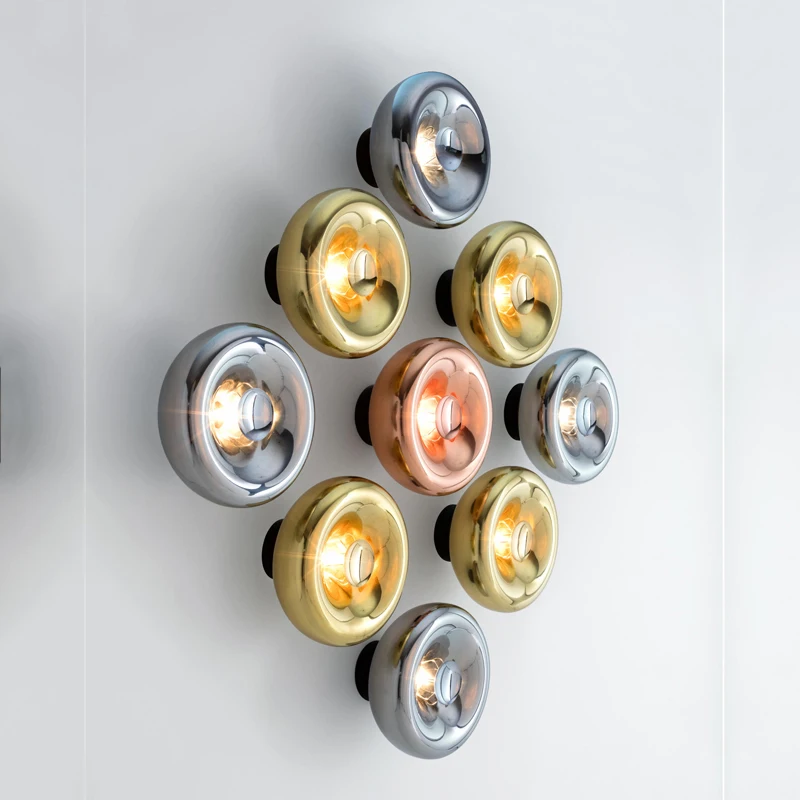 Void Copper Wall Lamp Round rose gold lamp Parlor Bedroom Modern Deco Surface Mount Nordic Loft glass wall light
Void Copper Wall Lamp Round rose gold lamp Parlor Bedroom Modern Deco Surface Mount Nordic Loft glass wall light