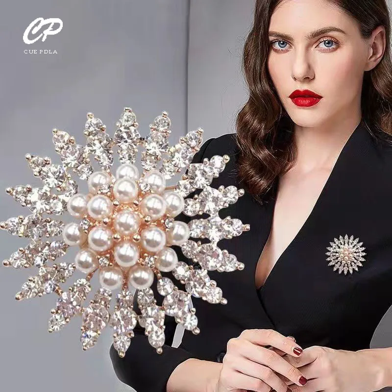 Ladies Corsage Classic Retro Pearl Suit Silk Scarf Button Korean Elegant Jacket Coat Pin Jewelry
Ladies Corsage Classic Retro Pearl Suit Silk Scarf Button Korean Elegant Jacket Coat Pin Jewelry