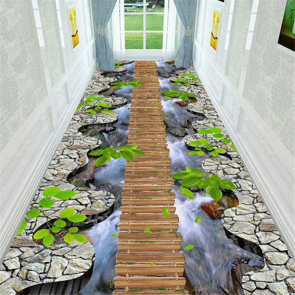 3D Drawbridge Corridor Rug Carpet Doorway Floor Mat Bathroom Kitchen Balcony Bedside Area Rug Kids Play Living Room Carpets
3D Drawbridge Corridor Rug Carpet Doorway Floor Mat Bathroom Kitchen Balcony Bedside Area Rug Kids Play Living Room Carpets