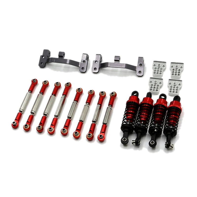 Upgrade Metal Pull Rod Tie Rod Pull Rod Base Shock Absorber for WPL B14 B24 C14 C24 C34 1/16 RC Car Spare Parts
Upgrade Metal Pull Rod Tie Rod Pull Rod Base Shock Absorber for WPL B14 B24 C14 C24 C34 1/16 RC Car Spare Parts