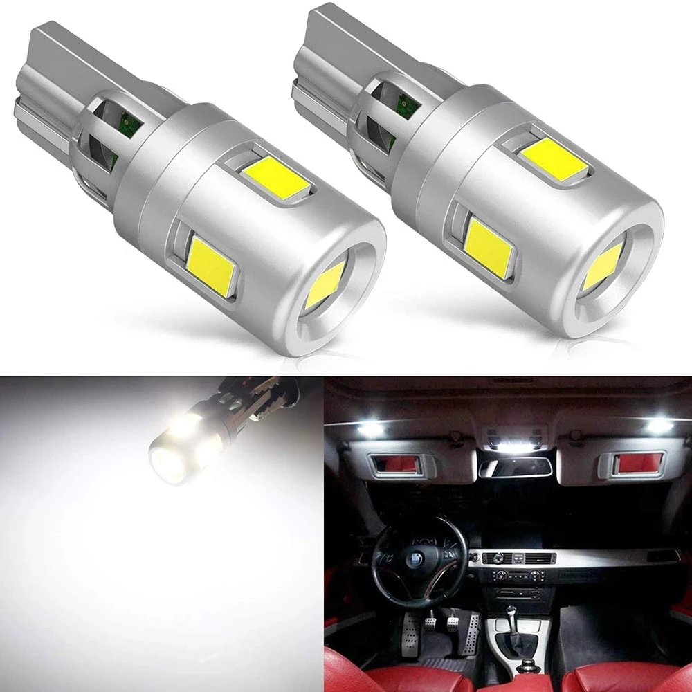 T10 194 светодиодный лампы 2835 5-SMD супер яркий W5W светодиодный 168 175 2825 6000 К Белый Свет 12V Светодиодные лампы для номерного знака/купол/багажник/парковка светильник
T10 194 светодиодный лампы 2835 5-SMD супер яркий W5W светодиодный 168 175 2825 6000 К Белый Свет 12V Светодиодные лампы для номерного знака/купол/багажник/парковка светильник