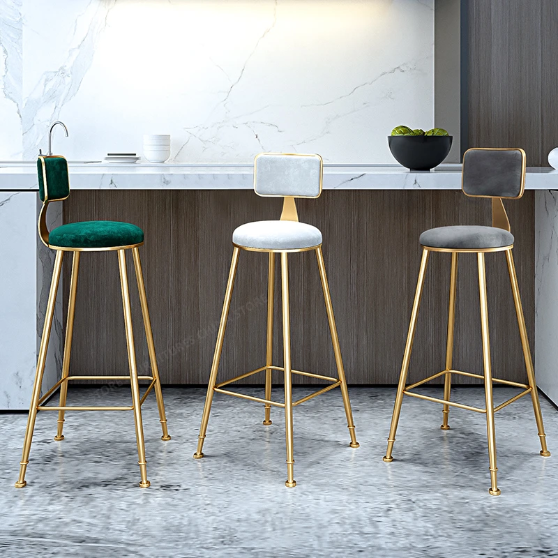 Nordic Modern High Bar Stool Chair Sofa 75cm Seat Leisure Steel Tabouret De Tea Coffee Make Up Beauty Salon Chair Home Furniture
Nordic Modern High Bar Stool Chair Sofa 75cm Seat Leisure Steel Tabouret De Tea Coffee Make Up Beauty Salon Chair Home Furniture