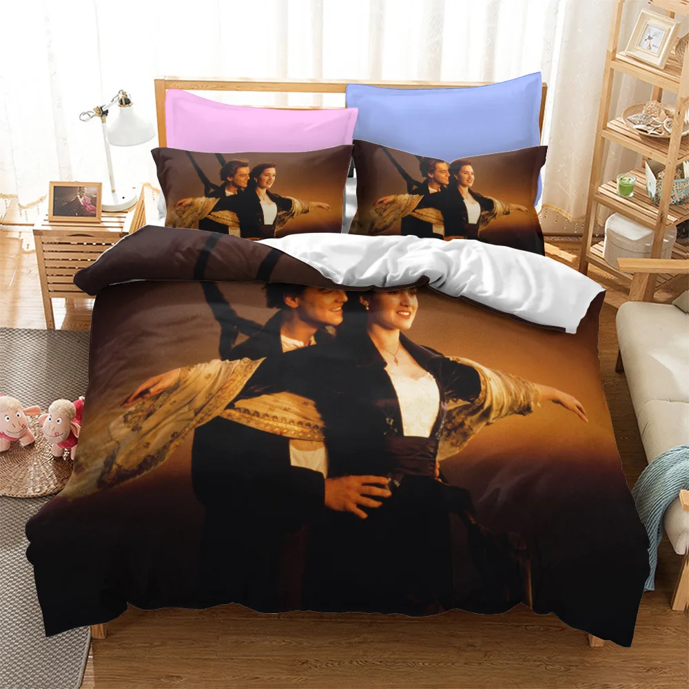 MOVIE Titani Bedding Sets US/Europe/UK Size Quilt Bed Cover Duvet Cover Pillow Case 2-3 Pieces Sets Adult Children
MOVIE Titani Bedding Sets US/Europe/UK Size Quilt Bed Cover Duvet Cover Pillow Case 2-3 Pieces Sets Adult Children