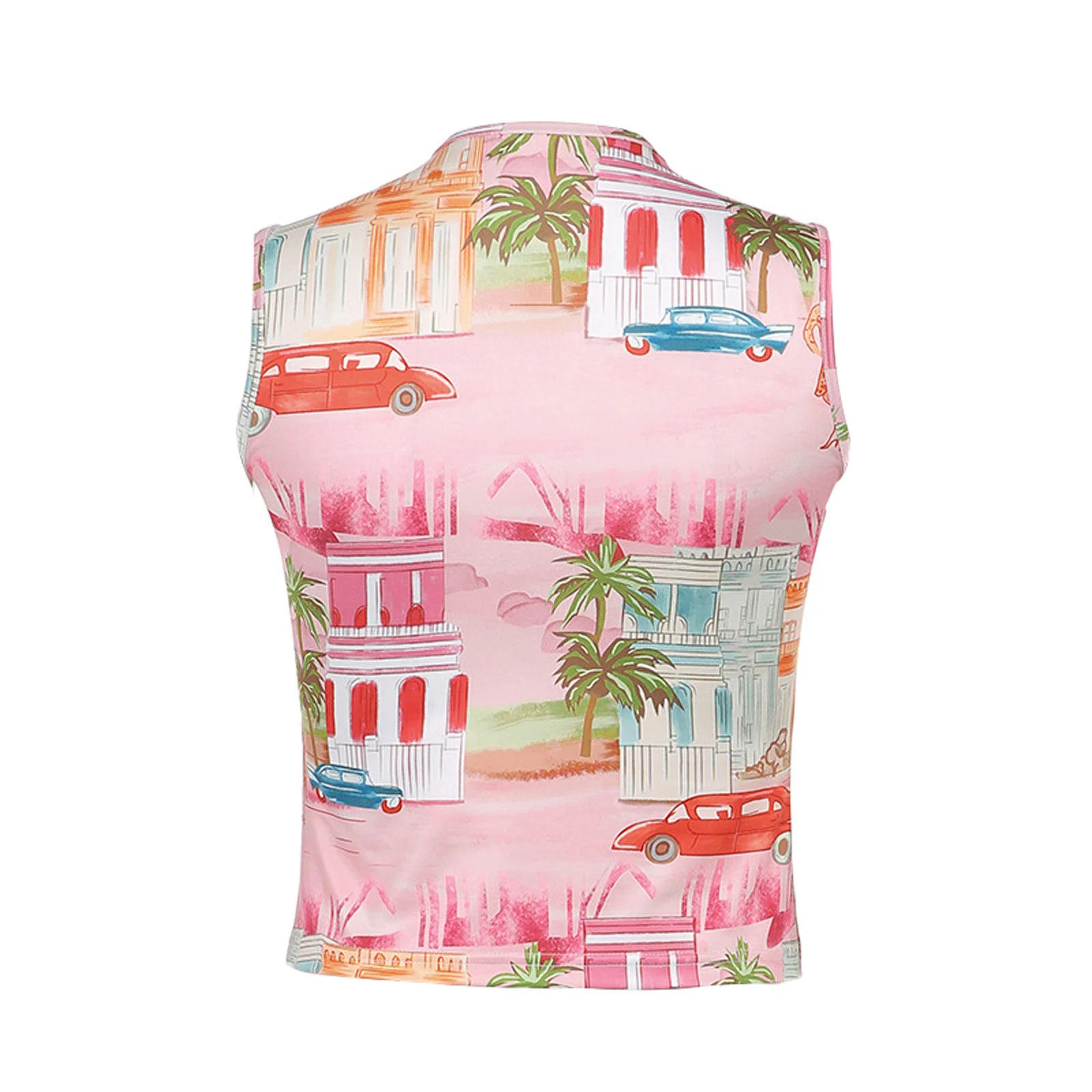 2021 New Women Fashion Comics Printing Vest Casual Round Neck Exposed Navel Sleeveless Tops
2021 New Women Fashion Comics Printing Vest Casual Round Neck Exposed Navel Sleeveless Tops