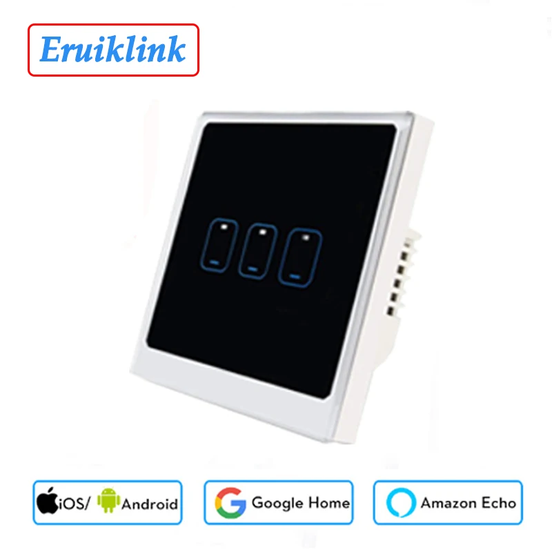 Переключатель Ewelink светильник енный сенсорный с Wi-Fi, 3 клавиши, 1 канал
Переключатель Ewelink светильник енный сенсорный с Wi-Fi, 3 клавиши, 1 канал