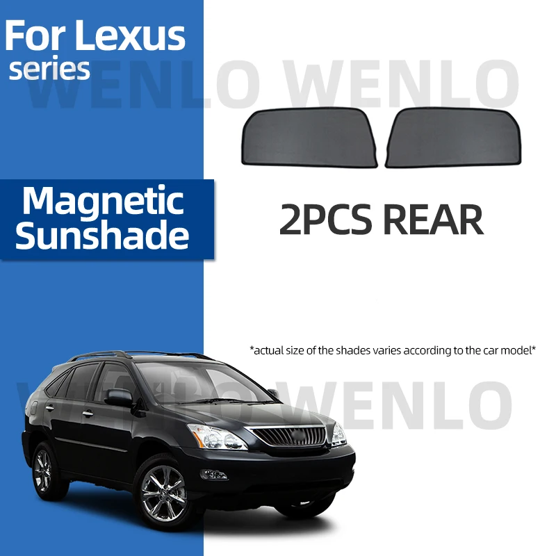 2PCS Car Rear Window Sunshade Magnetic Mesh Curtain For Lexus CT200 ES350H GS300 GX400 HARRIER LX570 NX200 RX350 IS250 UX LS350
2PCS Car Rear Window Sunshade Magnetic Mesh Curtain For Lexus CT200 ES350H GS300 GX400 HARRIER LX570 NX200 RX350 IS250 UX LS350