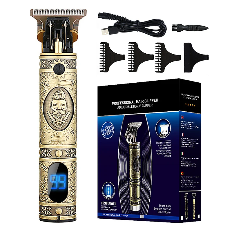 Electric Hair Clipper Rechargeable Shaver Beard trimmer Professional Hair Trimmer Cordless Men Hair Cutting Machine Beard razor
Electric Hair Clipper Rechargeable Shaver Beard trimmer Professional Hair Trimmer Cordless Men Hair Cutting Machine Beard razor